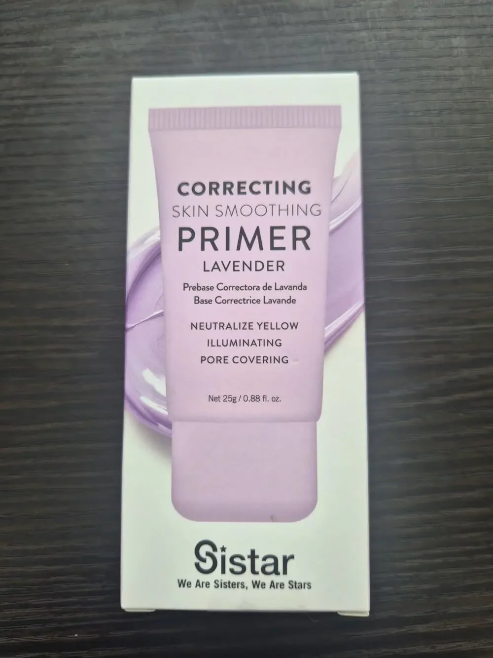 sistar correcting skin smoothing primer lavender 0.88 fl